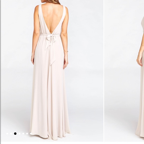 Mumu - Jenn Maxi Dress in Show Me The Ring Crisp - Picture 3 of 12